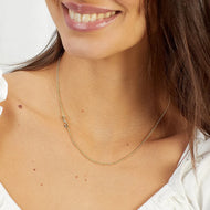 Gorjana Wilder Alphabet Necklace - S