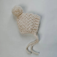 SOLEIL ET LUNE - Harper Bonnet - Ivory - 0-3 m/o