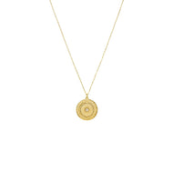 Marlyn Schiff Gold Plated Zodiac Necklace