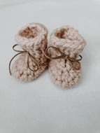 SOLEIL ET LUNE - Noah Booties - Blush - 6-12 m/o