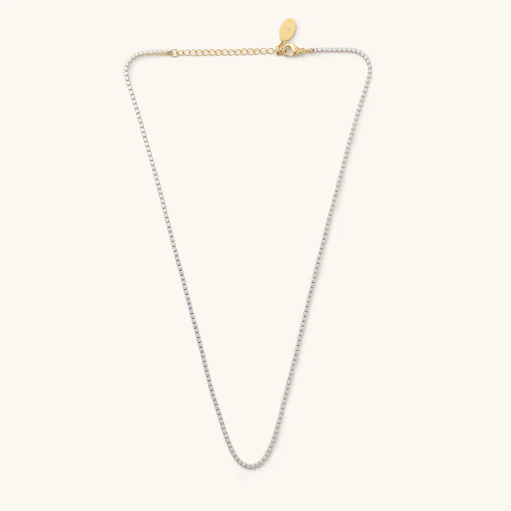 NIKKI SMITH - Micro Tennis Necklace