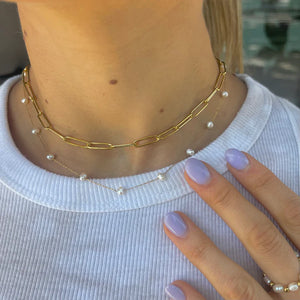 NIKKI SMITH - Sasha Gold Chain Necklace