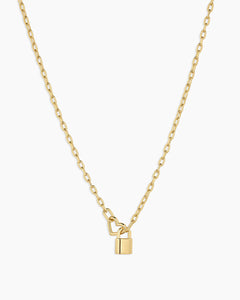 GORJANA - Heart Padlock Interlocking Necklace