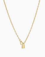 GORJANA - Heart Padlock Interlocking Necklace