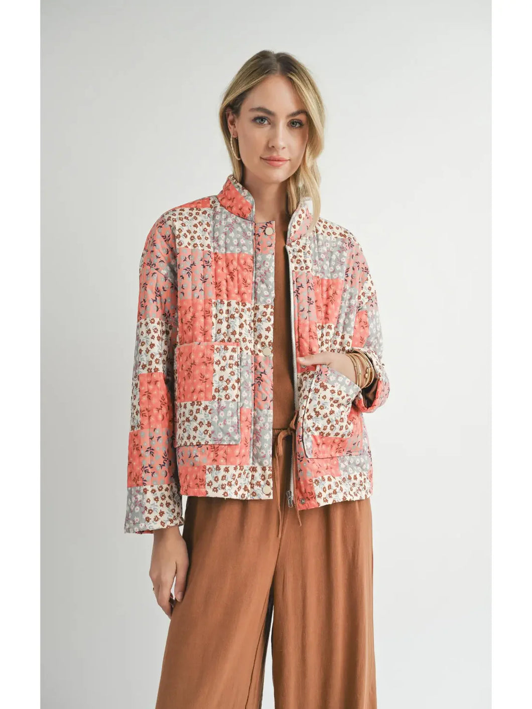 SADIE & SAGE - The Collector Patchwork Quilted Jacket