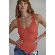 BY TOGETHER - Can't Stop Seamless Bodysuit - Red Pepper