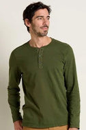 Toad & Co - Nord Reversible LS Henley Olive