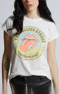 RECYCLED KARMA - Rolling Stones Party 1972 Baby Tee
