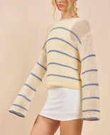 SADIE & SAGE - Taylor Stripped Knit Sweater