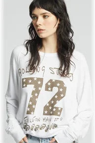 RECYCLED KARMA - Rolling Stones Party 72 Sweatshirt
