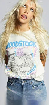 RECYCLED KARMA - Woodstock 1969 SS Tee