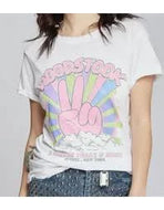 RECYCLED KARMA - Woodstock 3 Days of Peace Burnout Tee