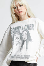 Load image into Gallery viewer, RECYCLED KARMA - Sonny &amp; Cher &quot;I Got You Babe&quot; Fitted Sweatshirt
