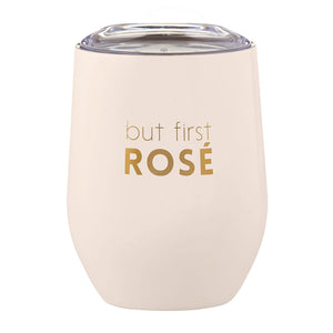 Santa Barbara Design Studio 'But First, Rosé' Wine Tumbler