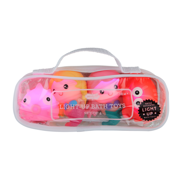 MUDPIE - Mermaid Light Up Bath Toy Set