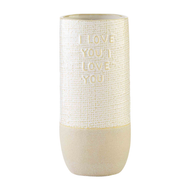 MUDPIE - I Love You Vase