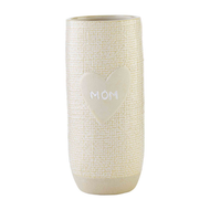 MUDPIE - Mom Heart Vase