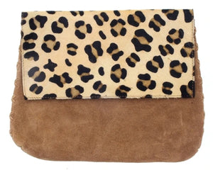 Jane Marie Crossbody Leopard Bag