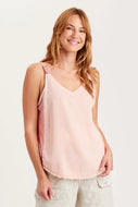 XCVI - Bubblegum Pink Theroux Tank