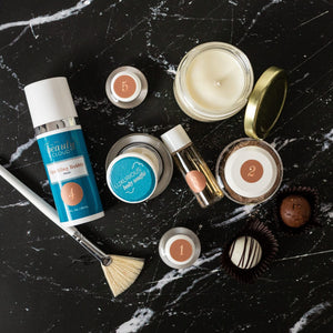 Shiny & Bright Facial Beauty Box by The Beauty Cloud - At-home Facial Kit