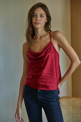 BY TOGETHER - Cowl Slouch Tank
