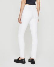 Load image into Gallery viewer, AG - Mari White High-Rise Slim Straight
