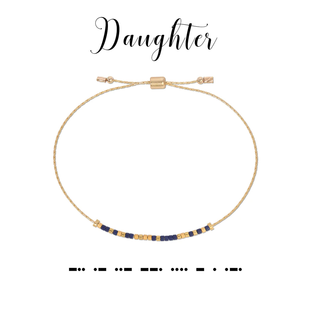 DOT & DASH Morse Code Bracelet 