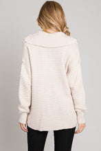 Load image into Gallery viewer, Heyson Soft Thick Collared Sweater Top
