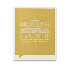Load image into Gallery viewer, Life Gives You Lemons Card
