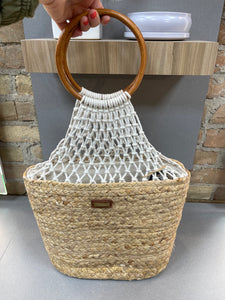 Raffia Basket Bag