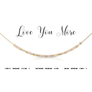 DOT & DASH - Morse Code Necklace 