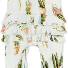 Load image into Gallery viewer, Zipper Nature Ruffle Onesie
