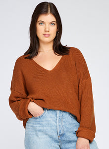 Gentle Fawn Tucker Pullover Sweater