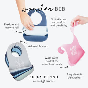 Bella Tunno Wonder Bib - Itty Bitty Boss Babe