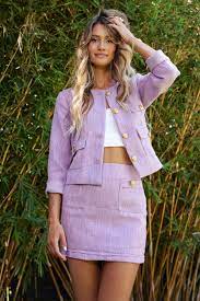 BISHOP+TOP DELFINA CROP JACKET