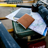 PAVILION MAN OUT - Out Fishing Leather Flask