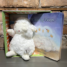 Load image into Gallery viewer, Bunnies By the Bay Counting Peeps Book and Plush Boxed Set
